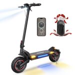Trottinette electrique iscooter sc - t7 autonomie 80km 2000w 48v17. 5ah pneus 10 pouces 150 kg avec cran ...