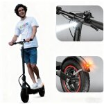 Trottinette electrique pliable pour adulte 10 iscooter w6 batterie 36v10. 5. ahautonomie 25 - 37 km moteur ...