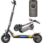 Trottinette lectrique pliable ix3 - pneus tout - terrain 10 pouces - moteur 800w - batterie 10ah - autonomie ...