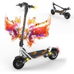 Scooter lectrique kukirin a1 - moteur 800 w - - batterie 48 v 13 ah - pneus  vide 10 pouces - autonomie ...