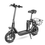 Trottinette lectrique pliable samebike scooters lectriques - moteur 350w batterie amovible 36v / 10. ...