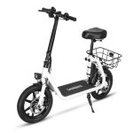 Trottinette lectrique pliable samebike scooters lectriques - moteur 500w batterie 36v / 13ahautonomie ...