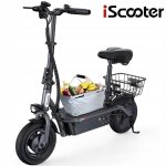 Trottinette �lectrique pliable avec si�ge iscooter f3 pour adulte moteur 1000w autonomie 60km batterie ...