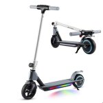 Trottinette electrique s2 pliable - lger ultra portable - cran lcd - 130w - 8 km - pour enfant 6  ...