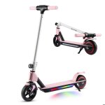 Trottinette electrique s2 pliable - lger ultra portable - cran lcd - 130w - 8 km - pour enfant 6  ...