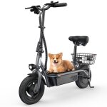 Trottinette Électrique avec siège iscooter sc - e2 500w - autonomie 25 - 30km - 36v7. 8ah - 10 - gris ... Trottinette Électrique avec siège iscooter sc - e2 500w - autonomie 25 - 30km - 36v7. 8ah - 10 - gris ...