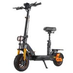 Trottinette �lectrique twofish v5 max avec si�ge - moteur 800w - batterie 48v 18ah - pneus avant 11 et ...
