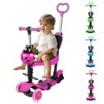 Trottinette pour enfants 5 en 1 - mipan - r�glable - avce 3 roues led �l�gantes - trottinette pliante ...