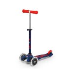 Trottinette enfant - micro - mini micro deluxe led - guidon r�glable - roues lumineuses - 3 roues