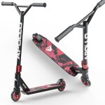 Trottinette freestyle apollo genius pro 4. 0 ? stunt scooter enfant avec roulements abec 9 ? rouge ink ...