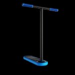 Trottinette freestyle - indo - pro v2 - bleu / noir - aluminium - 12 ans et plus