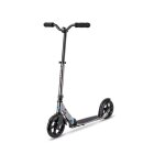 Trottinette - micro - classic noir - grandes roues 200 mm - confort de glisse - guidon ajustable