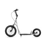 Trottinette - nils extreme - wh10121 - roues gonflables - aluminium - confortable et robuste