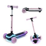 Trottinette tricycle - kinderkraft - raket - led - pliage rapide - guidon r�glable