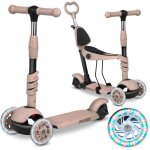 Trottinette � trois roues pour enfants - janshop - 3 - en - 1 - si�ge r�glable - guidon r�glable - plateau ...