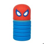 Trousse 3d - cerda - marvel spiderman - bleu / rouge - zippe - mixte