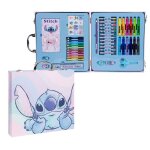 Accessoires de mode - cerda - trousse de coloriage fille disney stitch - rose / violet - zippe - synthtique ...