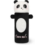 Trousse moelleuse th�me panda - 100% polyester avec carton dessin � colorier
