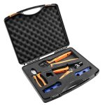 Trousse � outils photovolta�que - neo tools - kit complet - d�nudeur - sertisseuse - coupe - c�ble