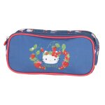 Trousse rectangulaire hello kitty strawberry 2 compartiments