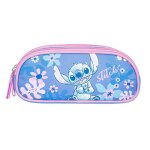 Trousse rectangulaire lilo et stitch floral vibes 2 compartiments