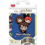 Trousse scolaire - harry potter - complte - multicolore - 12 feutres - 12 crayons