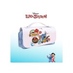 Trousse scolaire stitch disney ? 2 compartiments ? poigne pratique ? grande capacit ? primaire / collge ...