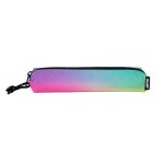Petite trousse - scolaire - ronde - couleur sunset - 205x45x5cm - fermeture clair