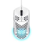 Trust gxt 928w helox - souris optique de jeu 6400 dpi et rvb (blanc)