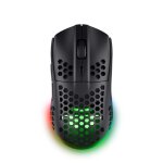 Trust gxt 929 helox - souris optique de jeu sans fil 4800 dpi et rvb (noir)