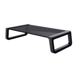 Trust monta support de moniteur support cran pc en verre tremp 41x22x10cm rhausseur dcran bureau ...