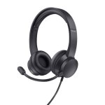 Trust roha ii casque usb avec micro léger on ear arceau réglable microphone flexible câble 18 m casque ... Trust roha ii casque usb avec micro léger on ear arceau réglable microphone flexible câble 18 m casque ...