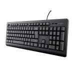 Clavier et souris - trust - taro pack - azerty franais - rsistant aux claboussures - silencieux
