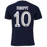 T - shirt - fff - kylian mbappé - collection officielle - coton - bleu marine T - shirt - fff - kylian mbappé - collection officielle - coton - bleu marine