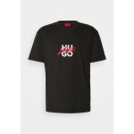 Tshirt hugo boss print noir