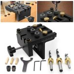 Ttlife 3 en 1 kit de gabarit de positionnement 6 / 8 / 10 / 15 mm trou de poche avec clip de positionnement ... Ttlife 3 en 1 kit de gabarit de positionnement 6 / 8 / 10 / 15 mm trou de poche avec clip de positionnement ...