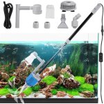 Ttlife 6 en 1 nettoyage de gravier pour aquariumaspirateur electrique pour aquarium changeur deau laveur ...