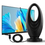 Antenne tv intérieure - ttlife - réception longue portée 360° - 10m câble - hd 4k 1080p Antenne tv intérieure - ttlife - réception longue portée 360° - 10m câble - hd 4k 1080p