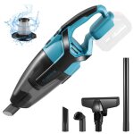 Ttlife aspirateur sans fil pour batterie makita 18 vpetit aspirateur avec 3 buses et bote  poussirepour ...