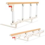 Ttlife barrire de lit accoudoir  quatre positions barrire de scurit pour adultes pliable pour personnes ...