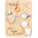 Ttlife busy board montessori planche activit montessori tableau montessori dvelopper la motricit fine ...
