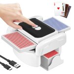 Ttlife m�langeur automatique de cartesmachine � m�langer ultra silencieuse � 2 �tagesmode automatique ...