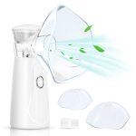 Ttlife nebulisateur inhalateur pour adultes et enfants rechargeable inhalateur nez vapeur portable avec ...