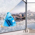 Ttlife nettoyant  vitres double face essuie - glace en verre outil de brosse de nettoyage magntique ...