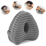 Ttlife oreiller de jambe pour dormeurs lat�raux coussin genoux nuit mousse � m�moire de forme mousse ...