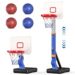 Ttlife panier de basket enfant exterieur interieur - 84cm - 111ccm ensemble de basketball portable et ...