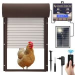 Ttlife porte poulailler automatique solaire porte à volets roulants porte automatique poulailler en aluminium ... Ttlife porte poulailler automatique solaire porte à volets roulants porte automatique poulailler en aluminium ...
