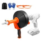 Ttlife spirale de nettoyage pour canalisations 10m?furet deboucheur canalisation wc déboucheur evier ... Ttlife spirale de nettoyage pour canalisations 10m?furet deboucheur canalisation wc déboucheur evier ...