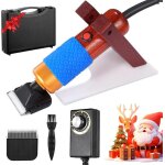 Ttlife tondeuse � tapis tondeuse tufting 200w vitesse r�glable tondeuse �lectrique � chien et � chat ...