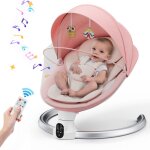 Ttlife transat b�b� �lectriquebalancelle bebe electrique pour b�b�s de moins de 9 kgavec t�l�commande ...